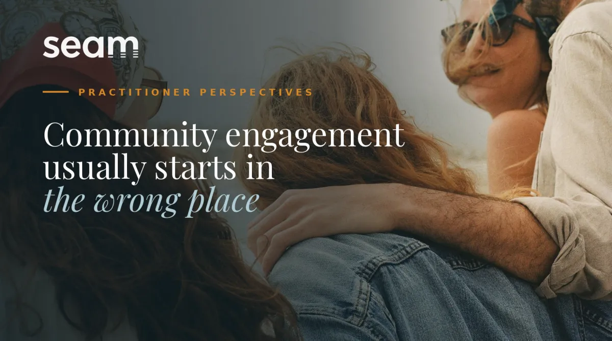 Community engagement in commercial real estate usually starts in the wrong place