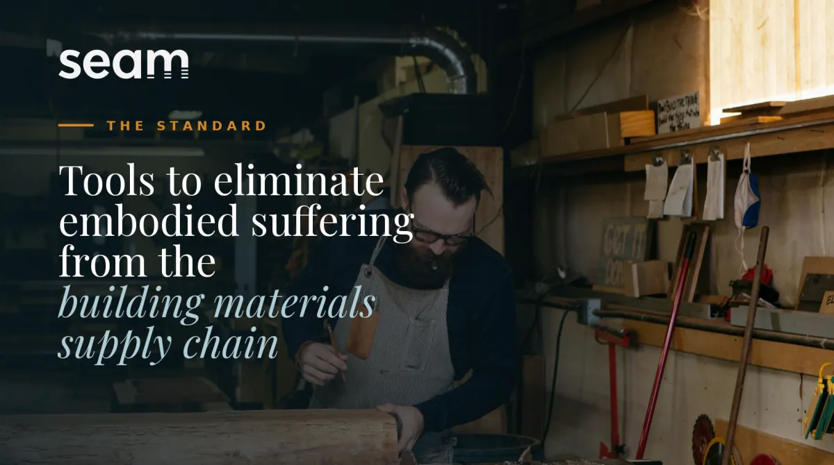 Embodied suffering in building materials — the human cost behind construction